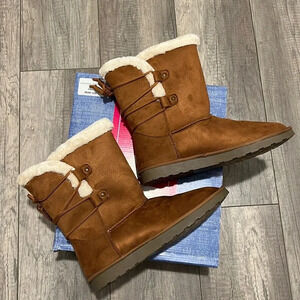 New Pop Surrey Chestnut‎ boots